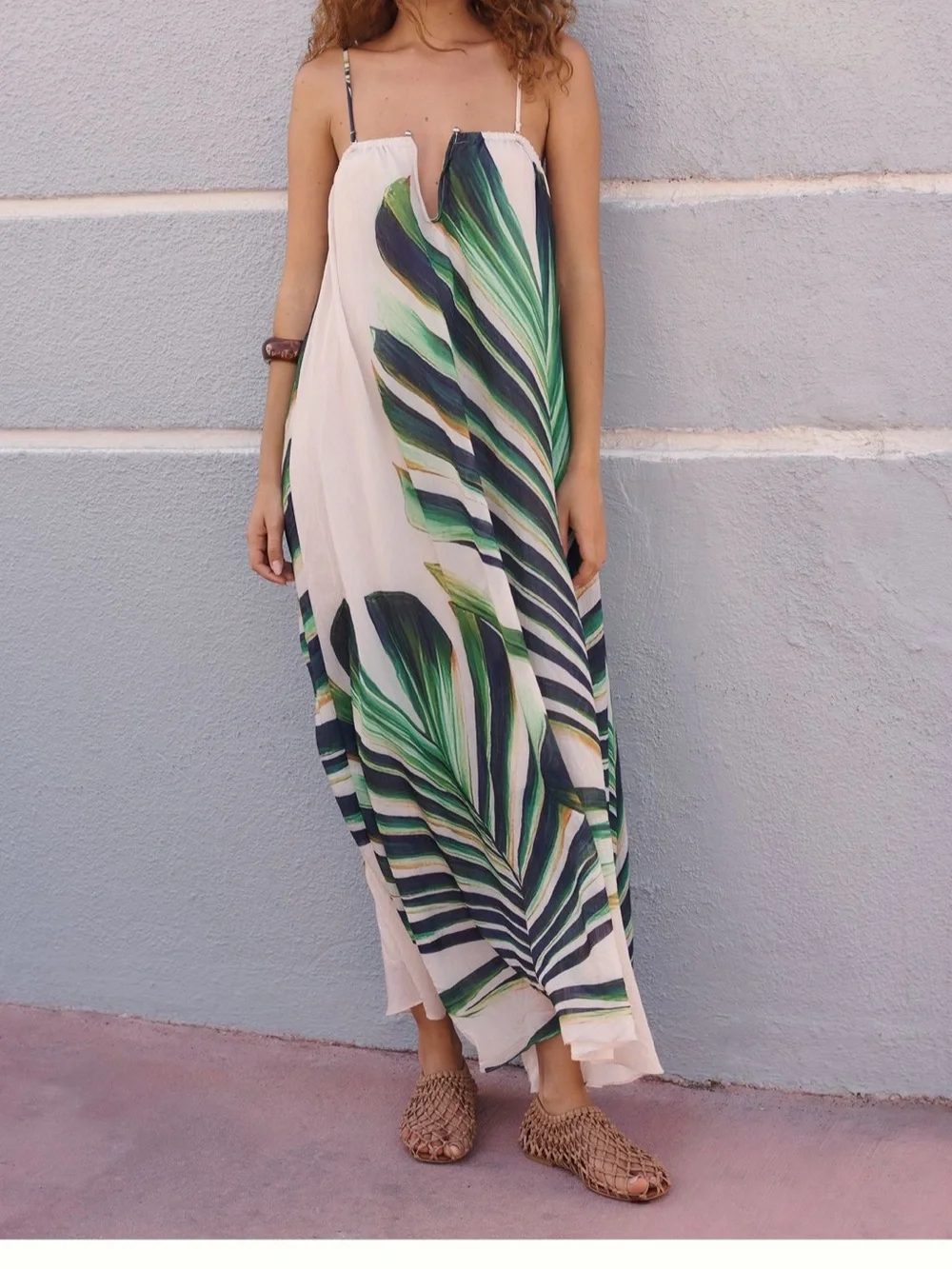 Anthropologie Celandine Ethereal Printed Dress in Breeze NWT - Picture 3 of 15